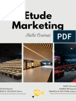 Etude Marketing: Pathé Cinémas