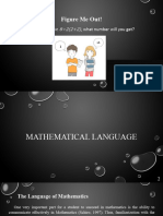 GEC 002 M3 Mathematical Language