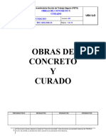 Obras de Concreto y Curado