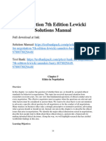 Negotiation 7Th Edition Lewicki Solutions Manual Full Chapter PDF