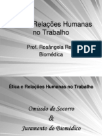 Aula 11e 12 Omissão de Socorro e Juramento Do Biomédico