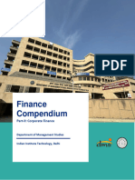 Finance Compendium PartI DMS IIT Delhi