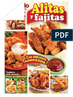 Especial 18 Alitas y Fajitas