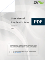 SpeedFace V5LTD - PUser Manual V1.0 20200701