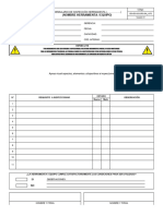 Formatos Inspección de Esmeril