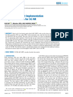 A High Throughput Implementation of QC-LDPC Codes