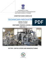 Technician Mechatronics - CTS2.0 - NSQF-4