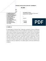 Silabo Salud Del Niño y Adolescente