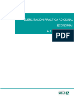 Economía I - Ejercitación Adicional Aula Abierta 3 y 4