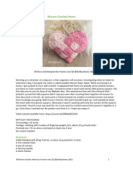 US - Woven Crochet Heart