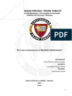 El Rol de Comunicacion en Republica Dominicana