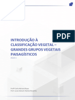 Classificação Vegetal - Grandes Grupos