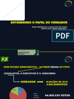 MODULO 3 ENTENDENDO O PAPEL DO VEREADOR Capacitacao Campo Maior