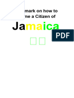 Bookmark On How To Become A Citizen of Jamaica