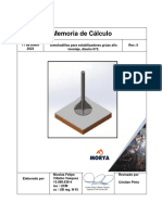 Memoria Calculo Almohadillas para Estabilizadores DISEÑO N°2 Rev0