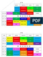 Horario Por Seccion