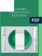 Wazobia Indigenous Kitchen