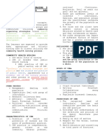 Community Health Nursing 2 (Population Groups AND Community As Clients