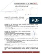 Potencial Electrico-Capacitancia Guia de Problemas Nº2: Física Ii - Facultad de Ingeniería - Unsj 1