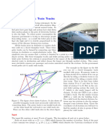 Magnetic Train Tracks: Input