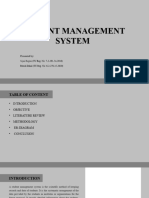 Student Management System: Presented by