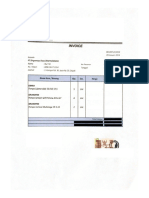 Invoice Material On Stock For WWTP