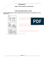 4° Grado - Fichas de Aplicación Del 04 Al 08 de Marzo