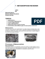 Group 7 Metamorphism Reviewer