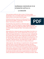 Serie de Enseñanzas Confesión de Fe de Westminster - 9