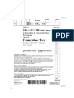 Foundation Tier: Edexcel GCSE