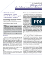 Minimally Invasive Management of Uterine Fibroids Role of Transvaginal Radiofrequency Ablation