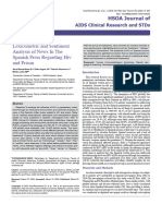 Lexicometric and Sentiment Analysis of News in The Spanish Press Regarding Hiv and Prison