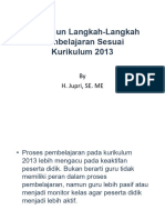 Menyusun Langkah Langkah Peembelajaran Dalam RPP