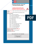 Programmation Manoeuvre SCHINDLER ETMA