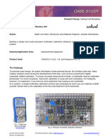 Digital Multimeter (DMM) Calibration, DIY: Product Group