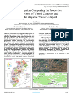 An Investigation Comparing The Properties and Nutrients of Vermi Compost and Domestic Organic Waste Compost