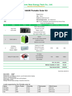 1000W Portable Solar Kit