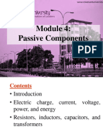 2022 2023 EEE112 - Module 4 - Passive Elements