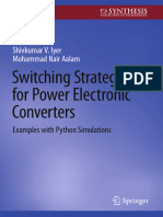 Switching Strategies For Power Electronic Converters, Examples With Python Simulations, Shivkumar v. Iyer, Mohammad Nair Aalam, 2024