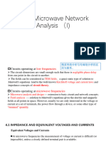 Lec9 Microwave Network Analysis (I)