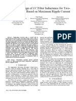 2019 Analytical Design of LC Filter Inductance For Two