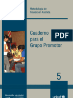 Transición Asistida Cuaderno para Grupo Promotor