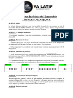 Règlement Intérieur Gestion Locative