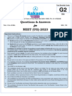 NEET 2023 Question Paper G2