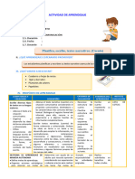 D4 A1 SESION COM. Planifica, Escribe, Textos Narrativos. (Cuento)