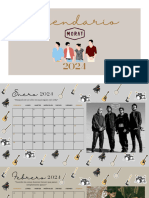 Calendario Minimalista Morat 2024