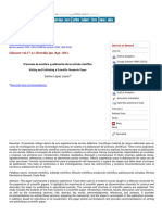 El Proceso de Escritura y Publicación de Un Artículo Científico