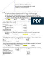 Home Office and Branch Accounting (Quiz 2 With Answers)