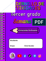 ? 3° S16 CUADERNILLO DE ACTIVIDADES ? Esmeralda Te Enseña ? ANEXOS?