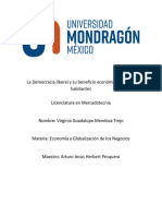 Democracia Liberal y Economía